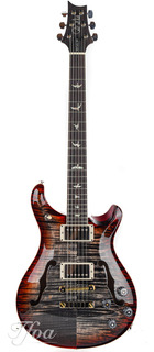 Prs 594 Hollowbody Ii Charcoal Cherry Burst