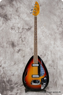 Vox Teardrop Bill Wyman 2013 Sunburst