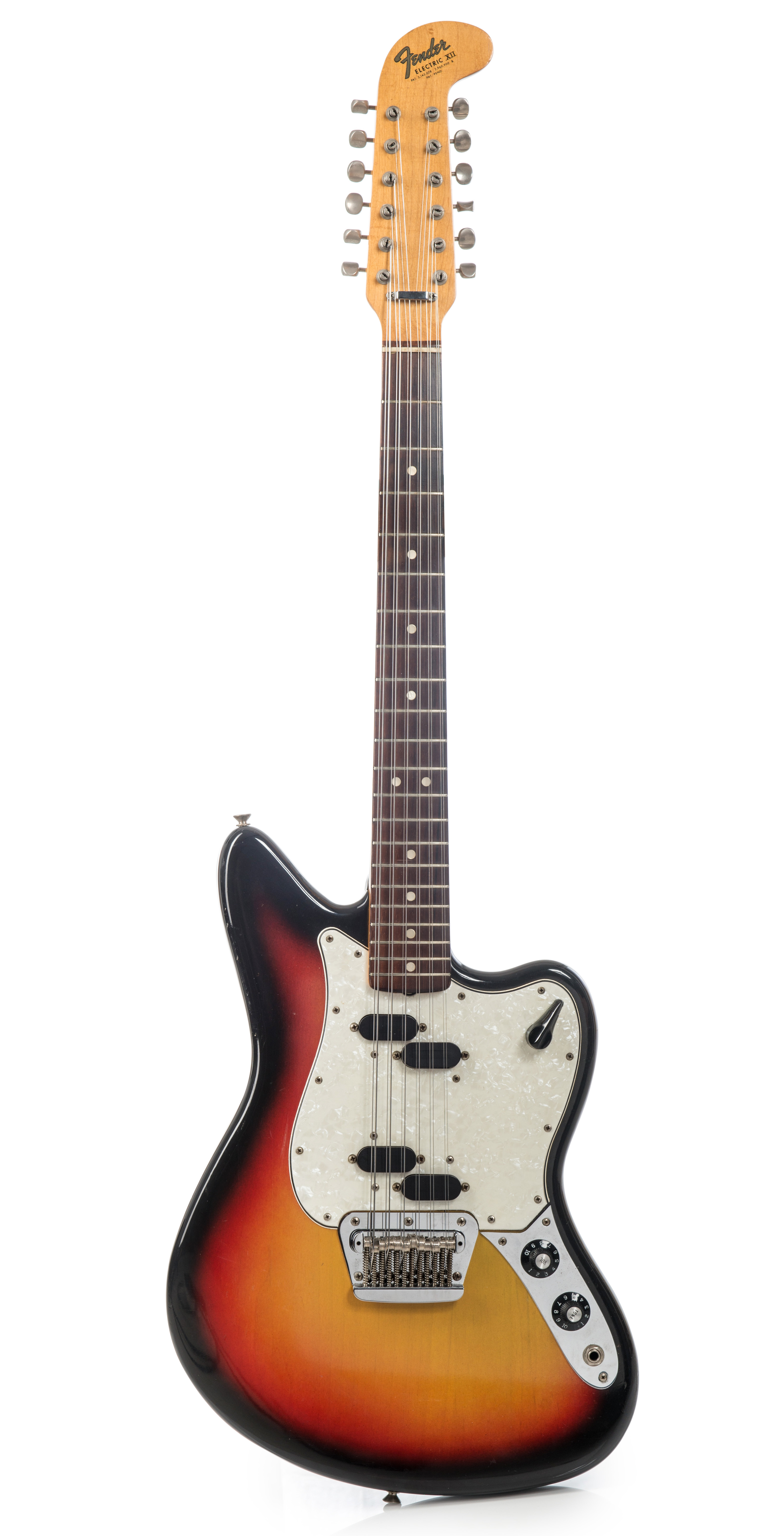 Fender Electric XII String Owned And Used By Bob Dylan 1965 Sunburst