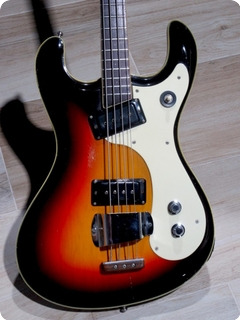 Mosrite Ventures Bass 1963 Sunburst 