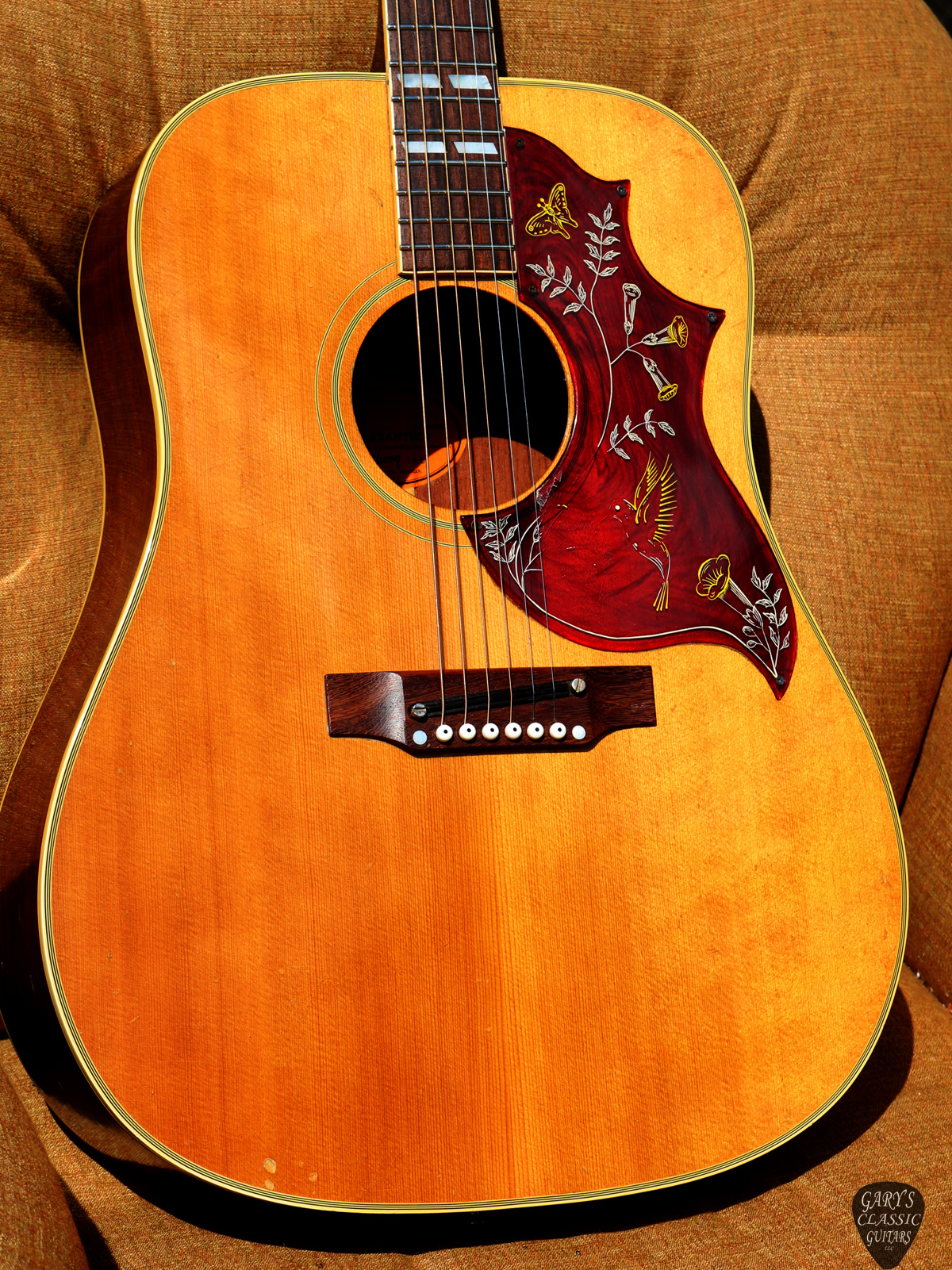 Gibson Hummingbird 1968 Natural Guitar For Sale Garys Classic Guitars