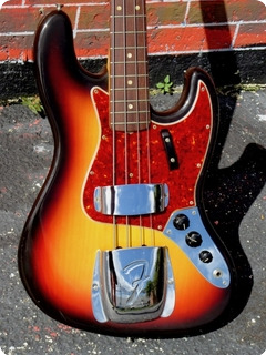 Fender Jazz Bass 1966 Original Sunburst Finish 