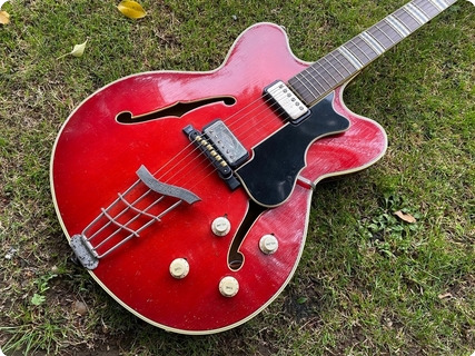 Hofner Verithin 1962 Cherry