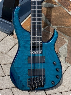 Modulus Graphite Quantom Q5 5 Sting Bass 1992 See Thru Deep Blue 