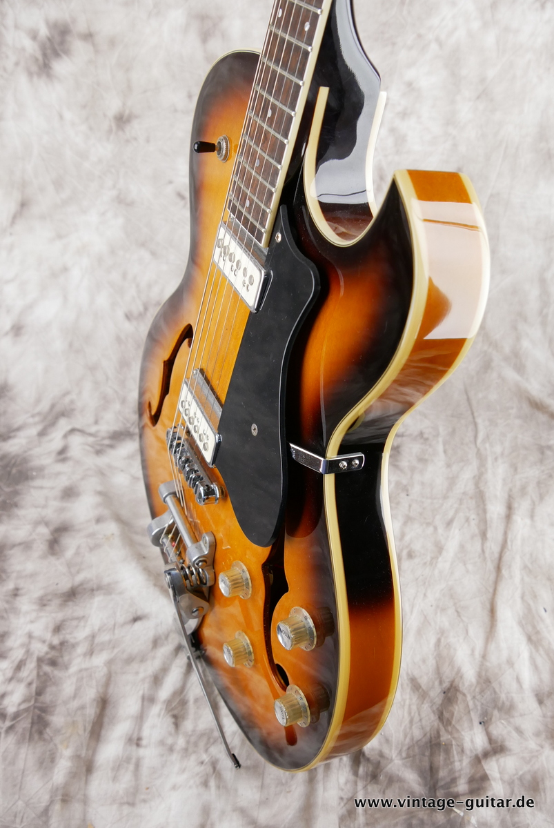 Dearmond Guild Starfire Special 2000's Sunburst Guitar For Sale