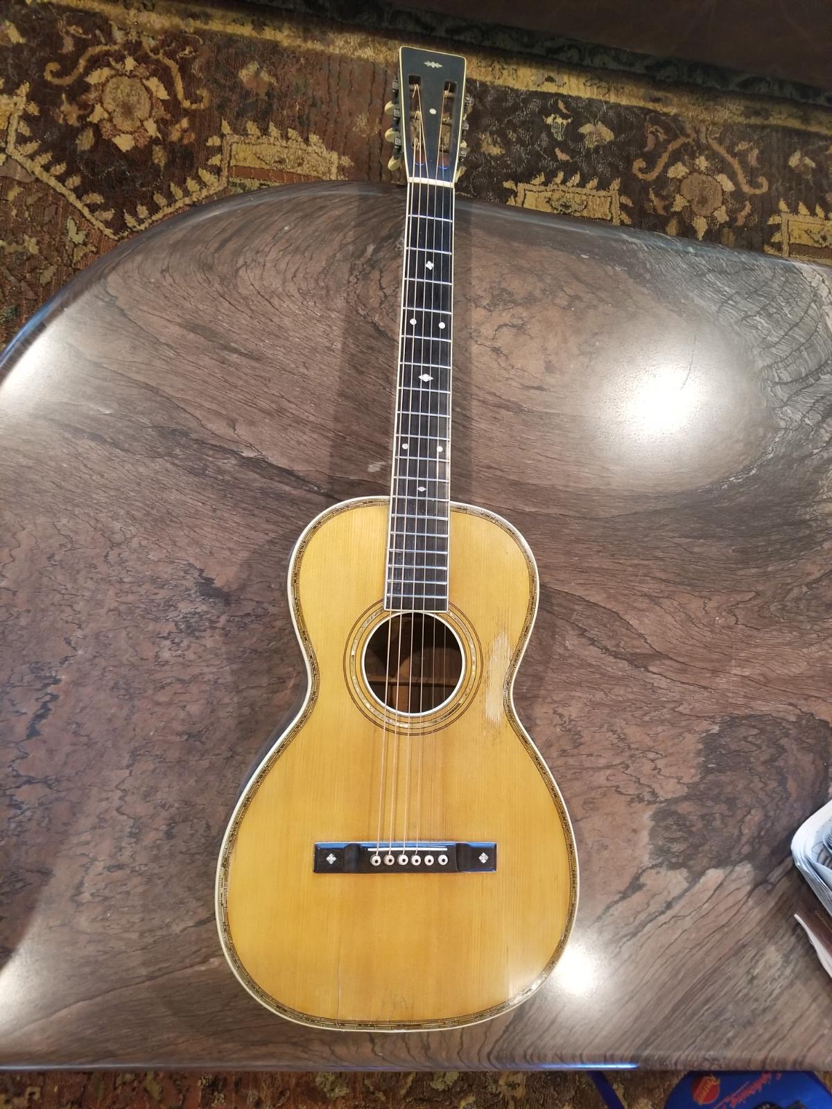 Larson Brothers Parlor 1920 Natural Guitar For Sale AJ's Music