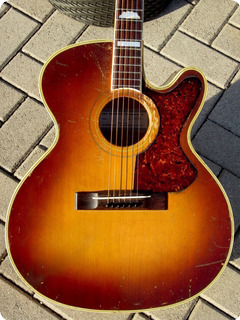 Epiphone F.t. Deluxe Cutaway 1955 Sunburst Finish