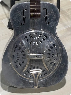 Dobro Mtr Tulip Resonator 1977 Chrome