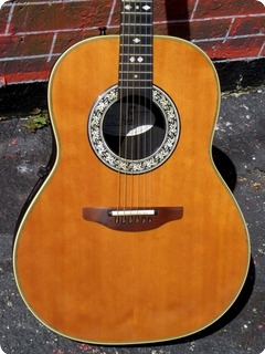 Ovation 1712 Custom Balladeer 1990 Natural Finish