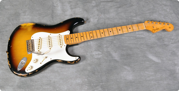 Fender 56' Customshop Relic Stratocaster 2006 Two Tone Sunburst