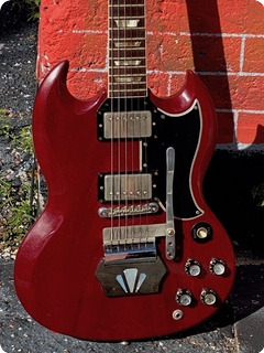 Gibson Les Paul/sg Std. 1961 Faded Cherry Red Finish