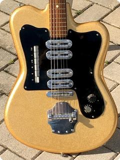 Noble Grand Deluxe Sparkle 1964 Gold Sparkle Finish 
