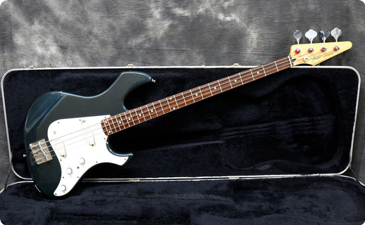 Fender Performer Bass 1985 Gun Metal Blue Metailic