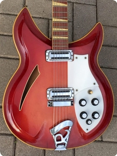 Rickenbacker 381 1969 Fireglo Finish