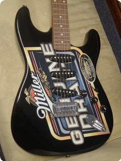 Squier By Fender Stratocaster Miller Genuine Draft 2000 Black Miller Finish 