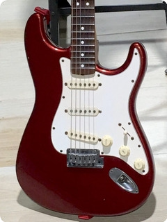 Fender Stratocaster “yngwie Malmsteen” Signature 1989 Candy Apple Red Metallic Finish