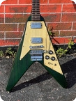 Gibson FLYING V SPECIAL ORDER 1984 See thru Green Finish