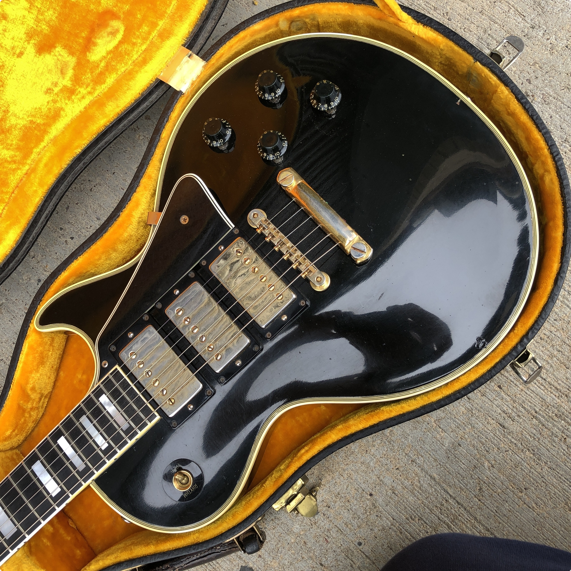 Gibson Les Paul Custom 1960 Black Beauty Guitar For Sale Denmark Street Guitars