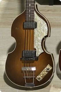 Hofner 500/1 Beatle Bass 1962 Sunburst Finish