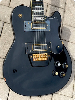 Ovation 1291 Uk Ii 1980 Factory Black Finish