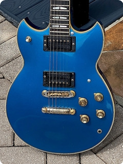 Yamaha (japan) SBG 1000 1982 Curacao Blue Metallic Guitar For Sale