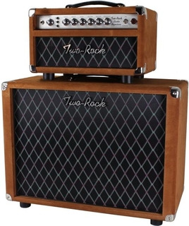 Two Rock Studio Signature 35 Golden Brown Suede + Cab   Begagnad