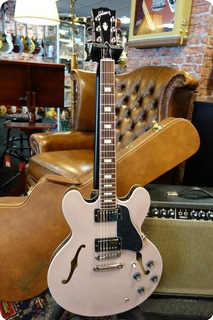 Gibson Es 335 Metallic Top Wood 2018 Rose