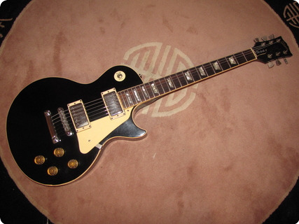 Gibson Les Paul Standard 1979 Black W Cream