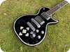 Greco Zemaitis Pearl Heart Black Top 2000-Black