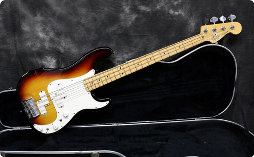 Fender Elite Precision Bass Ii 1983 Sunburst