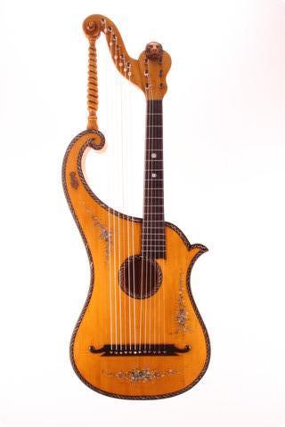 Albertus Blanchi Harp Guitar 1900