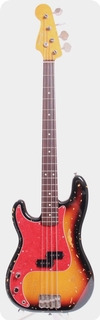 Fender Precision Bass '62 Reissue Lefty 1994 Sunburst