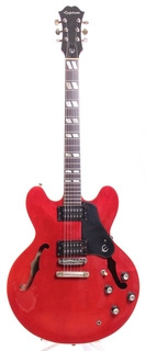 Epiphone Riviera Blue Label 1972 Cherry Red