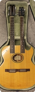 Washburn Ea220 Double Neck Acoustic 1997