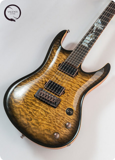 Valenti Guitars Nebula Carved #050 Private Collection 2020