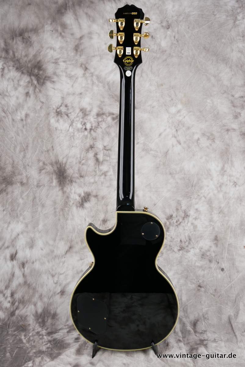 【中古品】Epiphone LesPaul Custom Epiphone Les Paul Custom 2014 Black Guitar For Sale Vintage