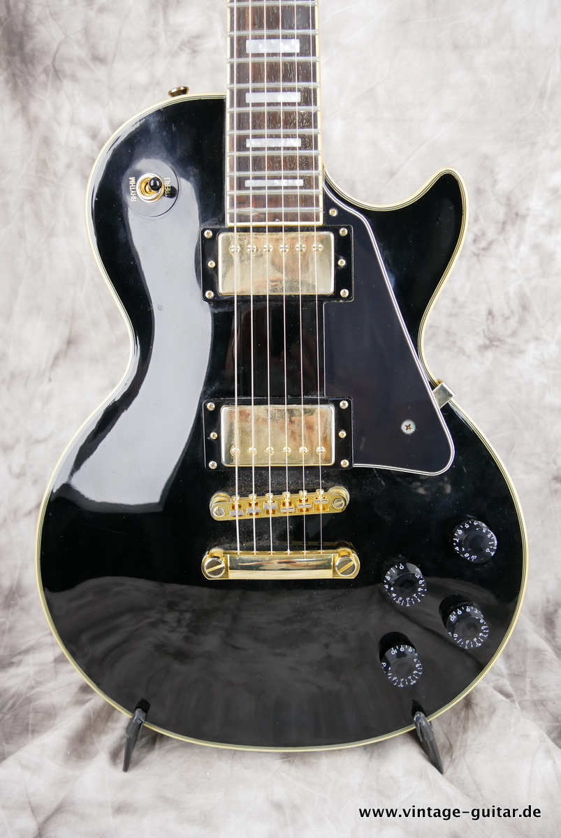 【中古品】Epiphone LesPaul Custom Epiphone Les Paul Custom 2014 Black Guitar For Sale Vintage