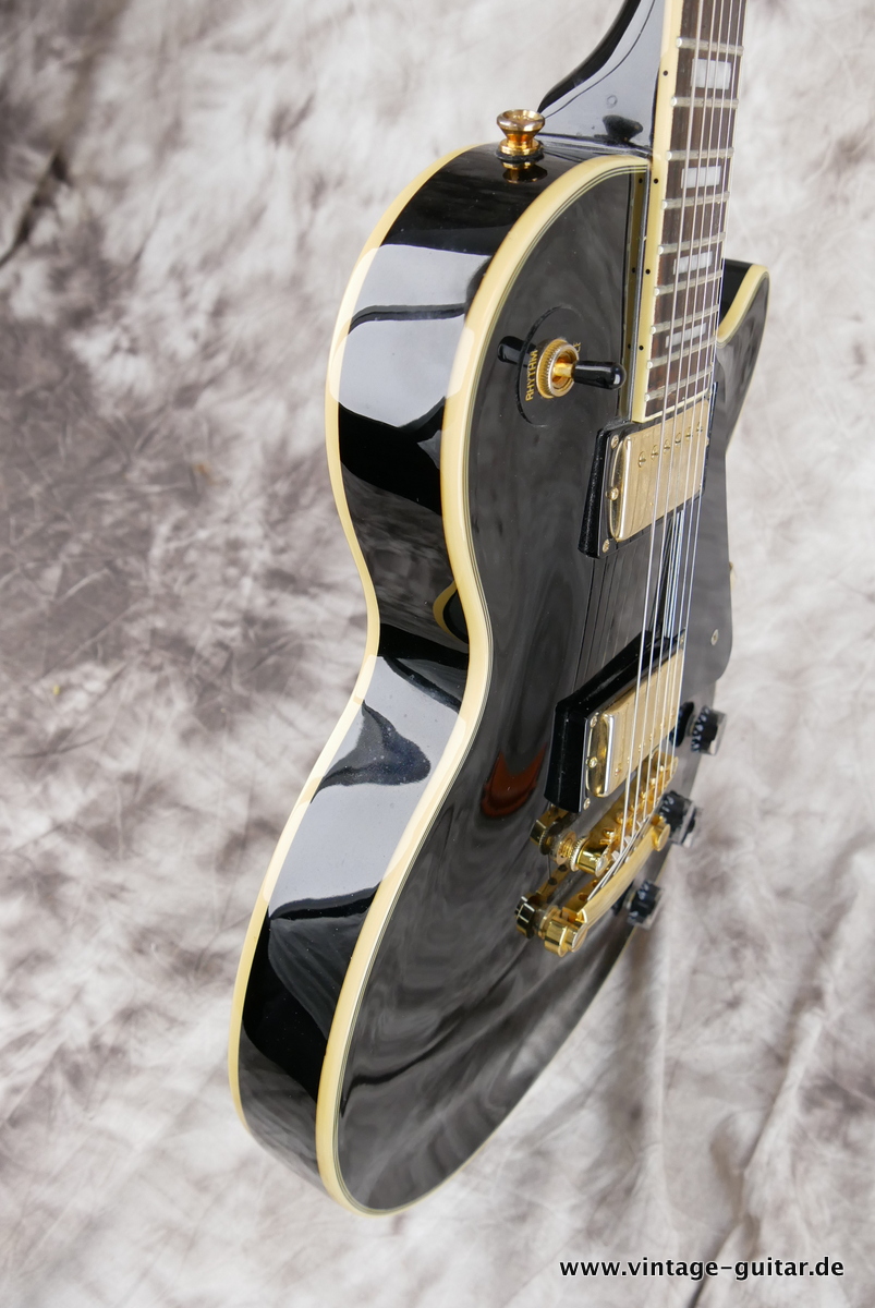 Epiphone Les Paul Custom 2014 Black Guitar For Sale Vintage