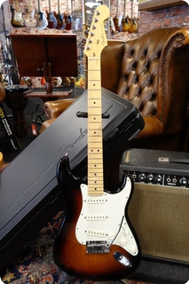 Fender Deluxe Stratocaster 60th Ann With Ohsc 2014 Sunburst