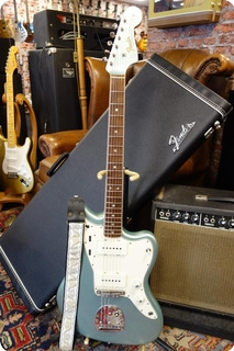 Fender American Vintage '65 Jazzmaster With Mastery Bridge And Sd Antiquity 2014 Fsr Firemist Silver