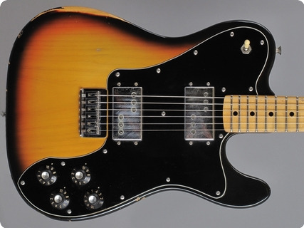 Fender Telecaster Deluxe 1977 3 Tone Sunburst