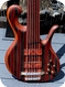 Pete Hilton 6 String Fretless 2017 Snakewood