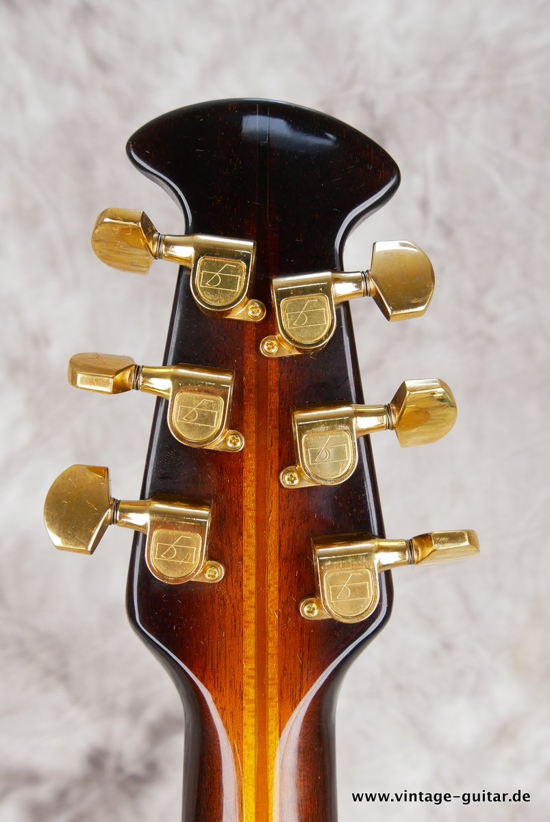 Ovation Model 1617 Legend 1980's Sunburst Guitar For Sale