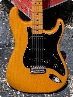 Fender Stratocaster  1976 Natural Ash Finish 