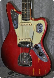 Fender Jaguar Candy Apple Red.cites Certificate Incl. 1963 Candy Apple Red