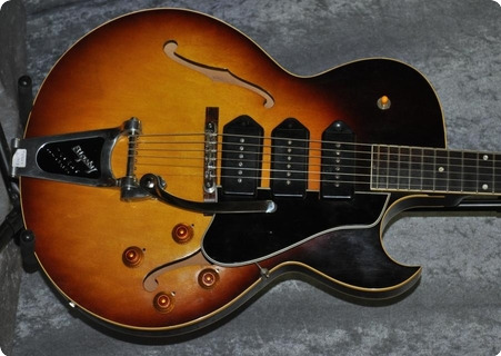 Gibson Es 225t Thinline 1958 Original Sunburst