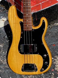 Fender Precision Bass  1977 Natural Ash Finish 