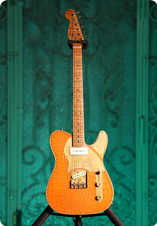 Paoletti Guitars Nancy  2019 Orange Leather