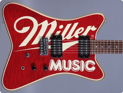 Hamer Miller Music 1986 Miller Music Graphic