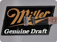 Hamer Miller Genuine Draft 1987 Black Graphic